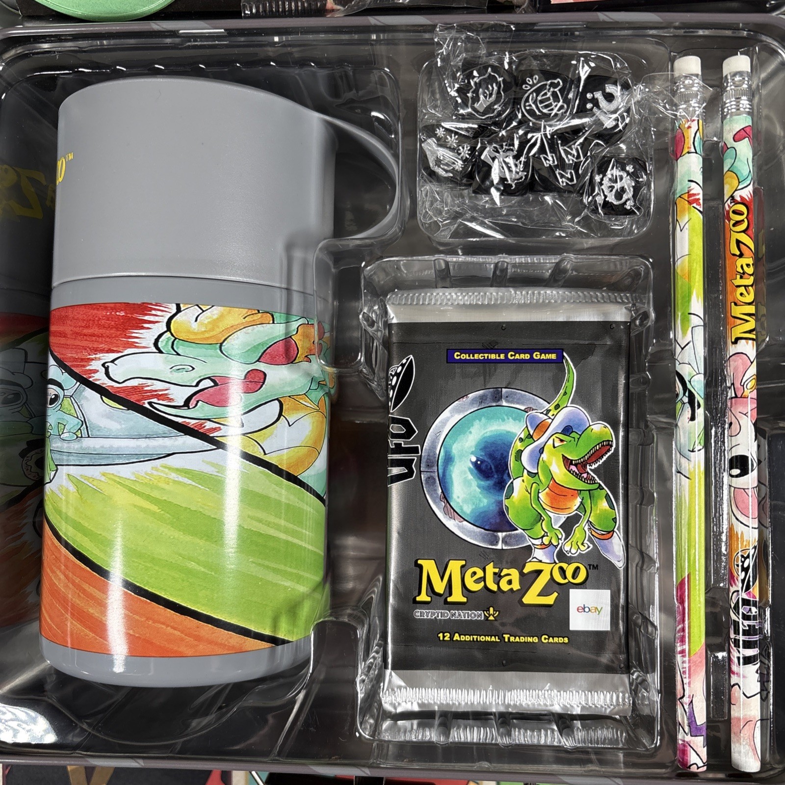 MetaZoo x eBay Exclusive Lunchbox UFO Limited Edition Black & Silver Handle