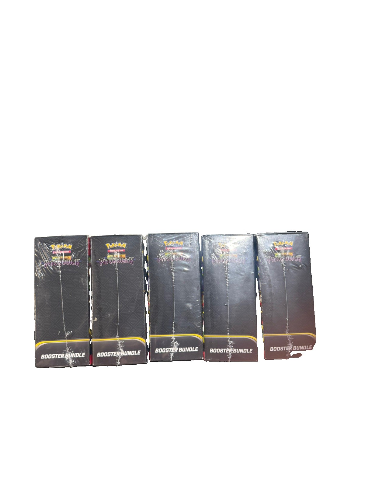 Pokémon TCG Mega Evolution: Pitch Black Booster Bundle Lot of 5 (30) packs NEW