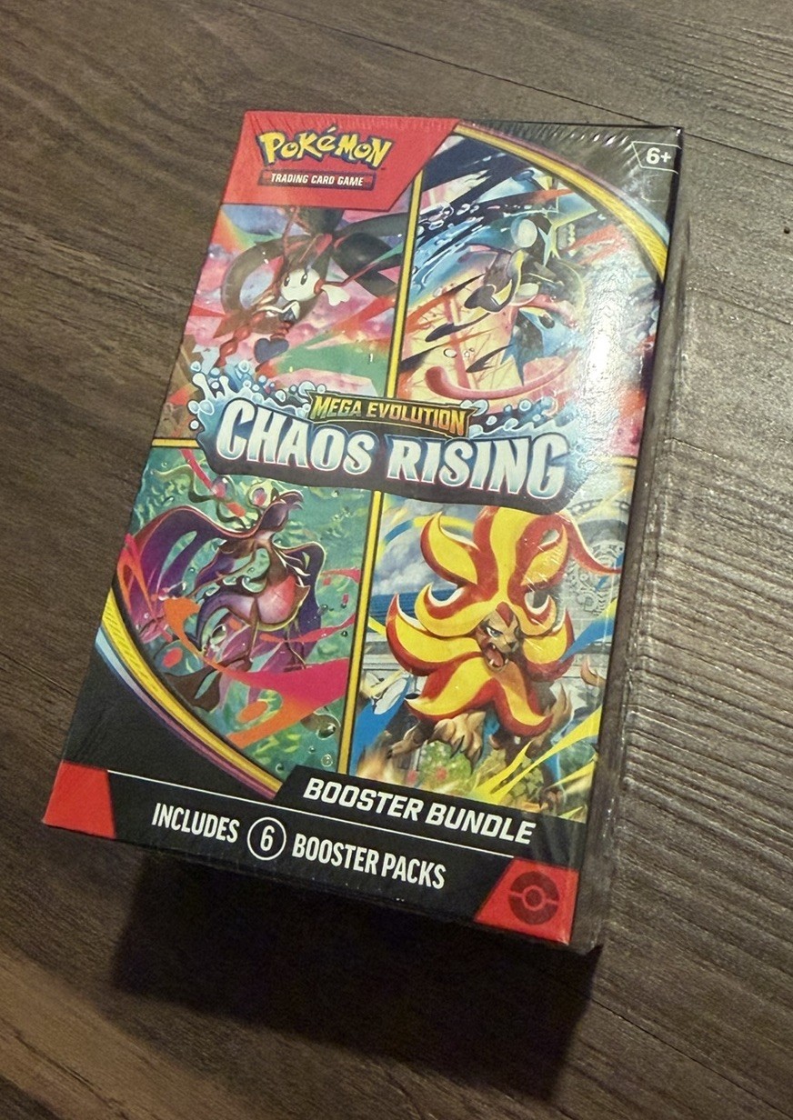 Pokemon TCG Chaos Rising Booster Bundle New Sealed!