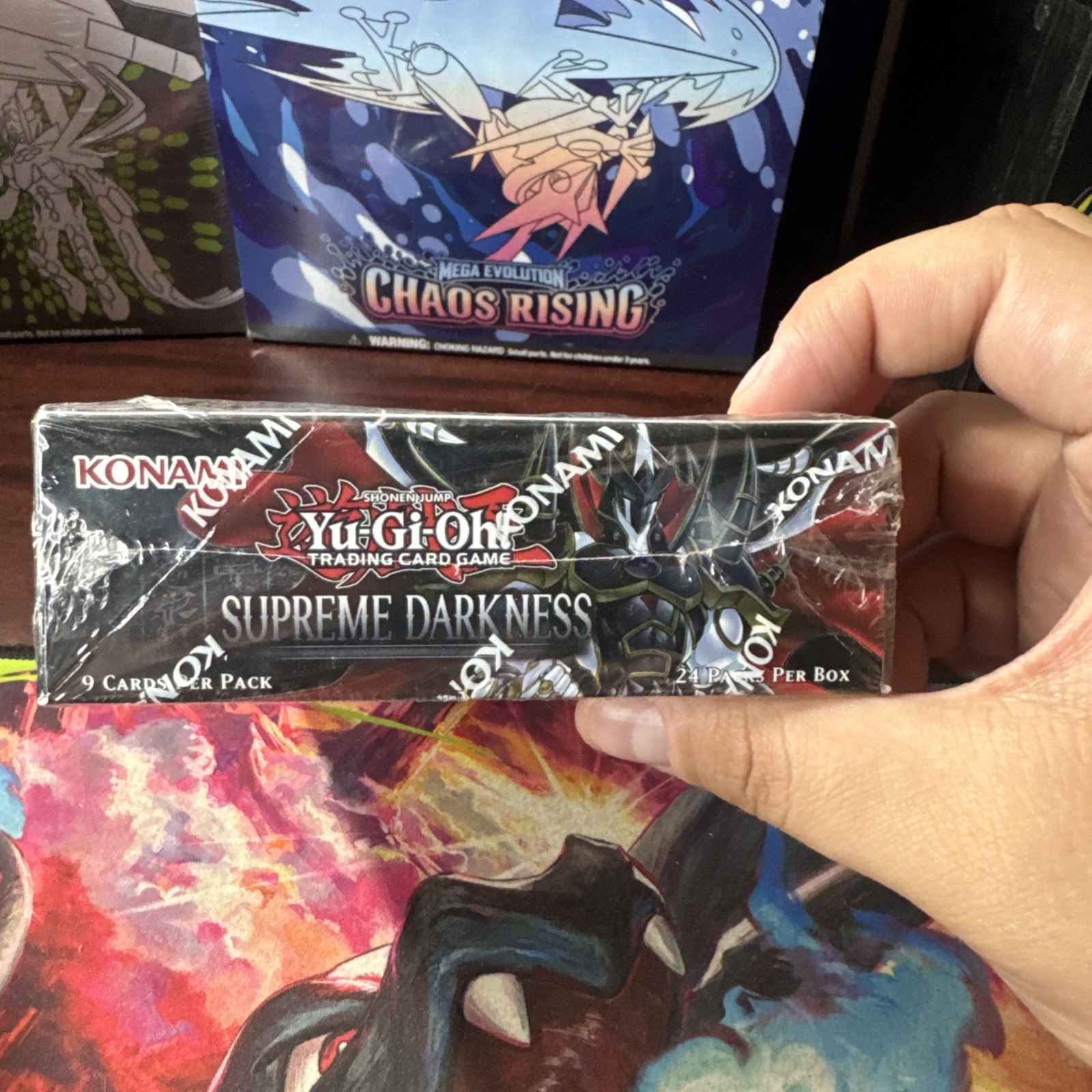 Yugioh Supreme Darkness Booster Box 1st Edition Factory Sealed