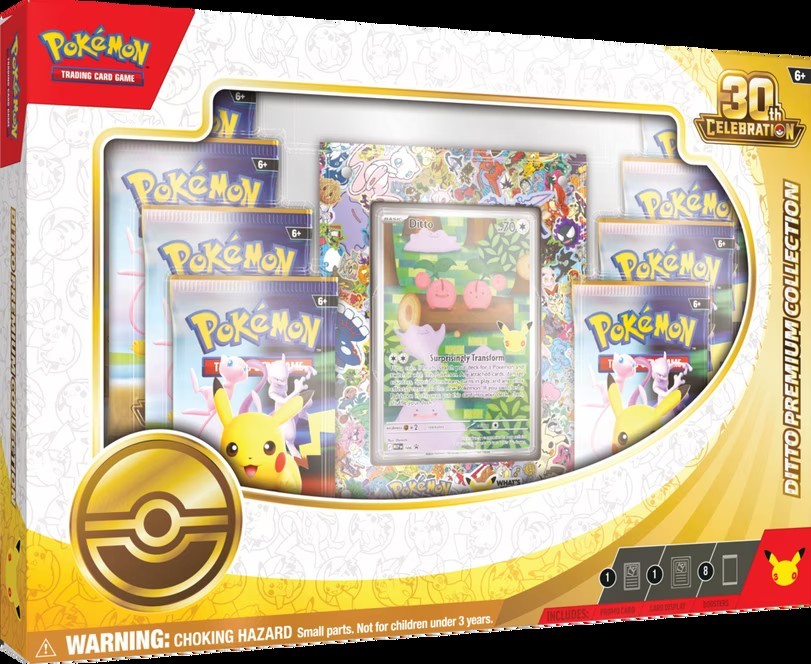PRESALE: Pokemon 30th Celebration Ditto Premium Collection ORDER CONFIRMED