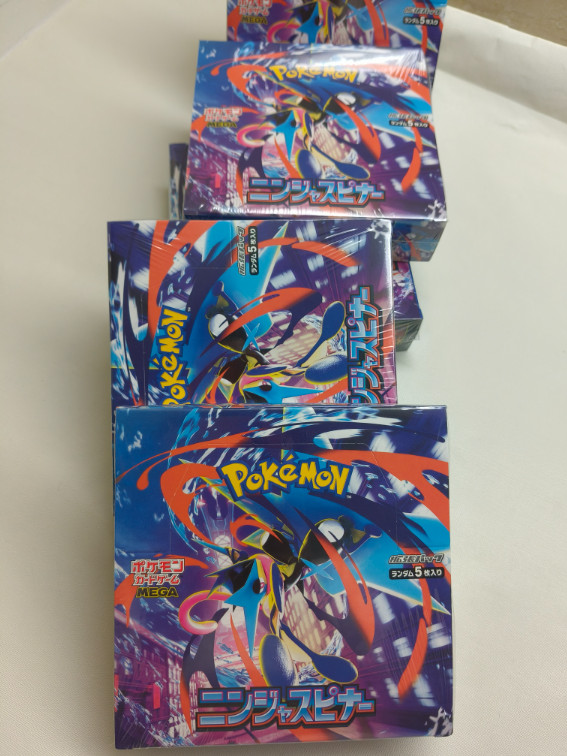 New Pokemon TCG MEGA Ninja Spinner Booster Box M4 Japanese w/Shrink [IN STOCK]