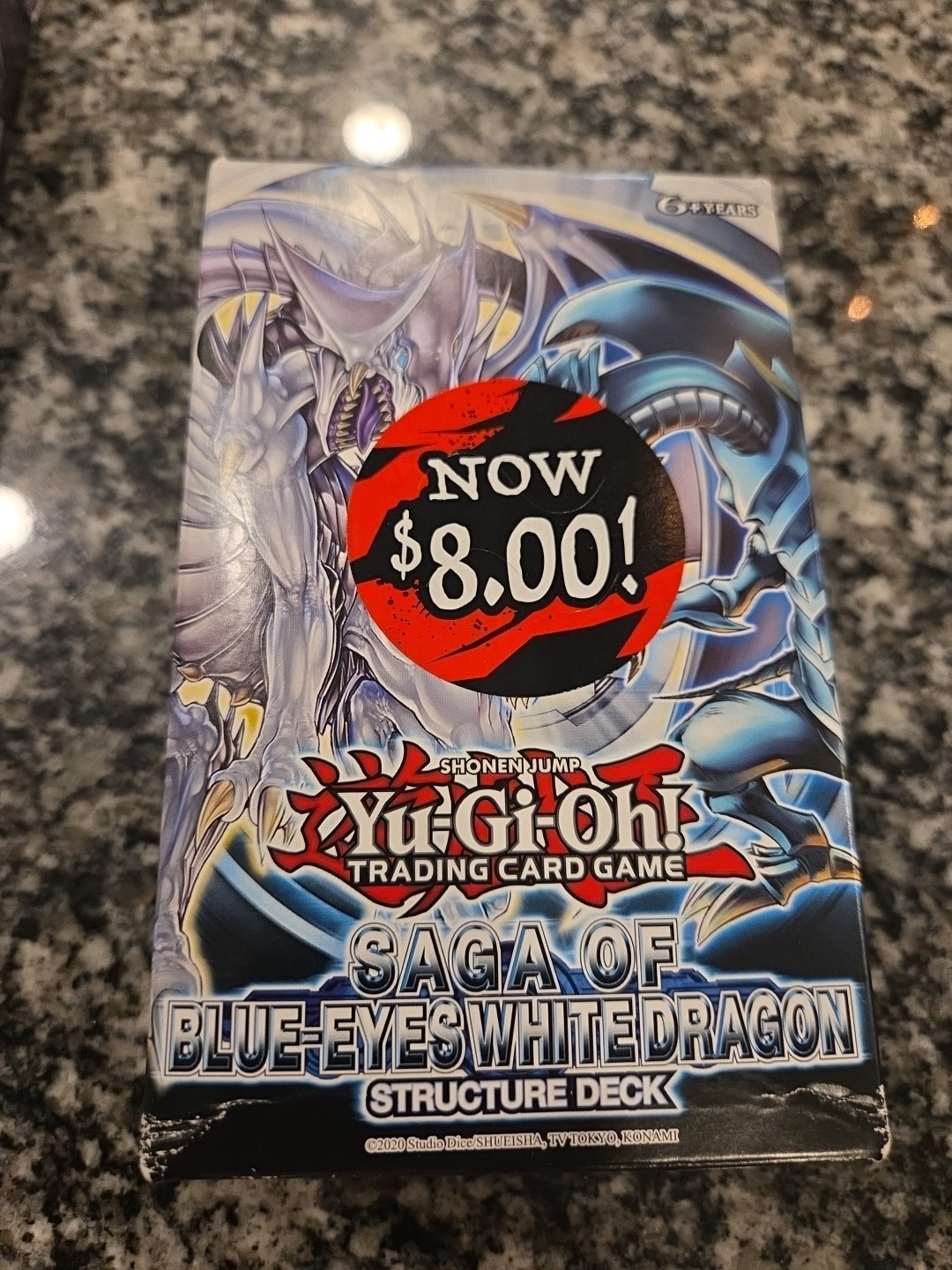 Yugioh Saga of Blue-Eyes White Dragon Structure Deck Brand New Factory Sealed