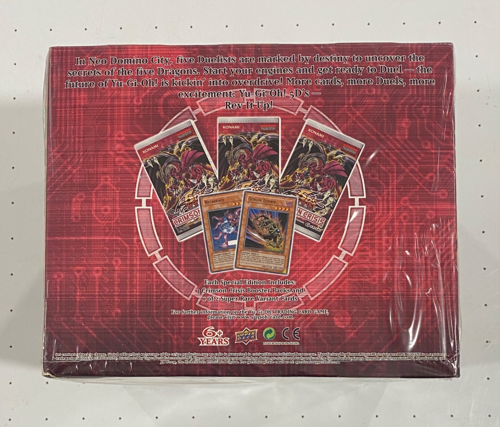 Yu-Gi-Oh! 5D’s Crimson Crisis Special Edition Box (English Edition) SEALED