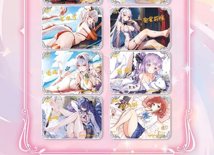 Maiden Girl Party 6 Charm Of Goddess Spicy Waifu Trading Anime Cards Booster Box