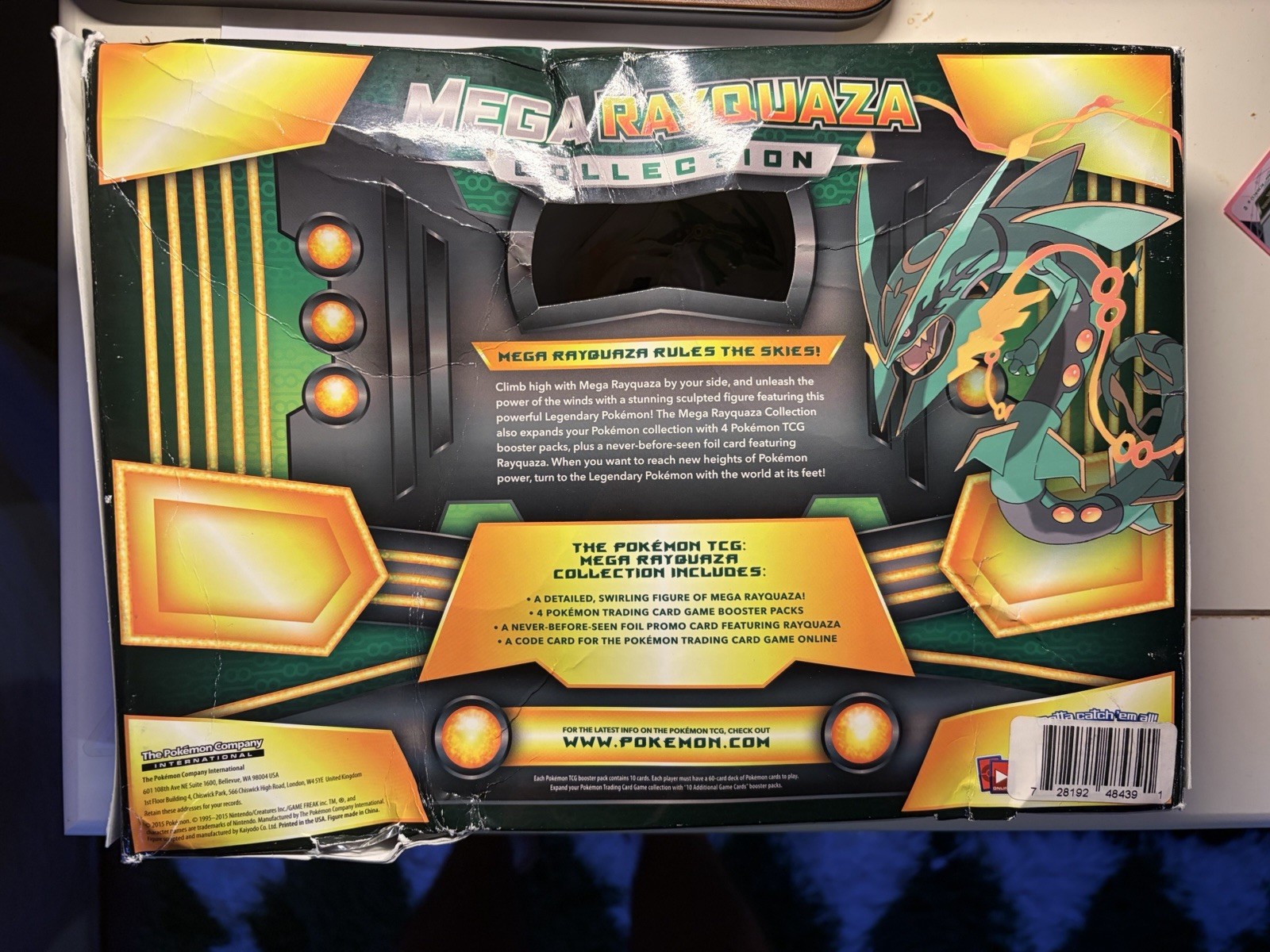 Pokémon Mega Rayquaza Collection Box Sealed