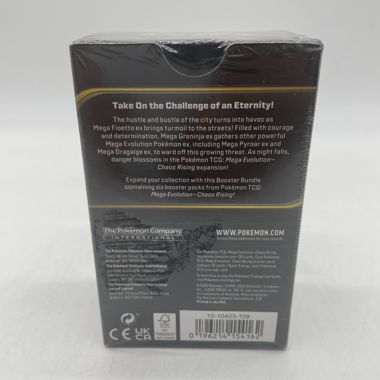 Pokemon TCG ME04: Chaos Rising Booster Bundle New Sealed! Box Crush #10