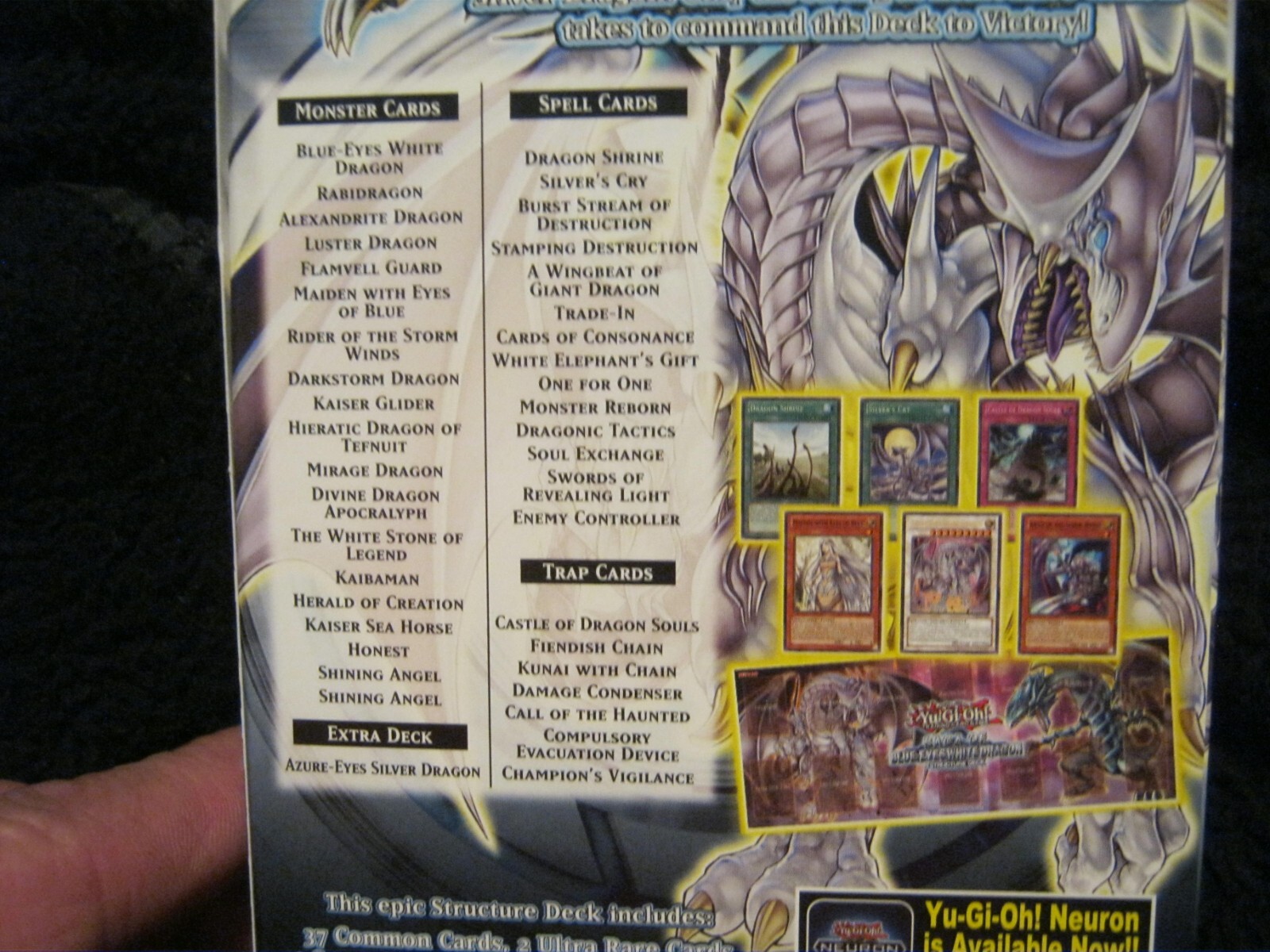 Yugioh Structure Deck Sealed Saga Of Blue Eyes White Dragon & Albaz Strike