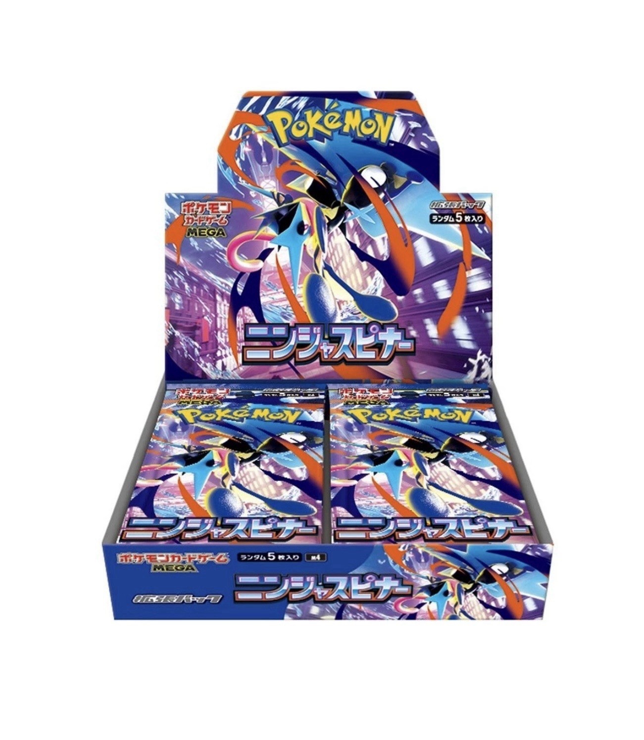 Ninja Spinner Booster Box Japanese Mega Evolution ex M4 Pokémon *