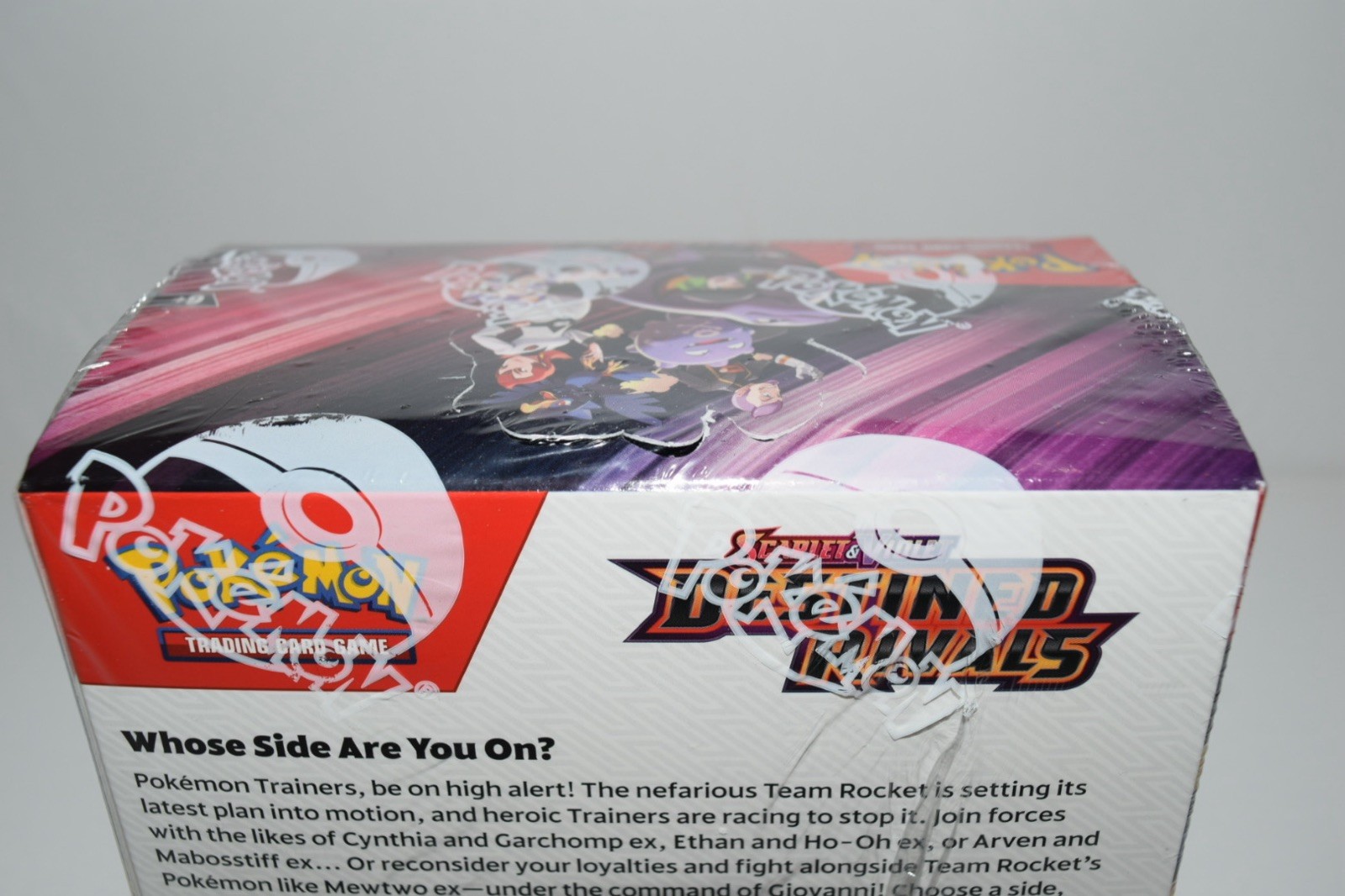 Scarlet & Violet Destined Rivals Booster Box (36 Pack) sealed with Acrylic case