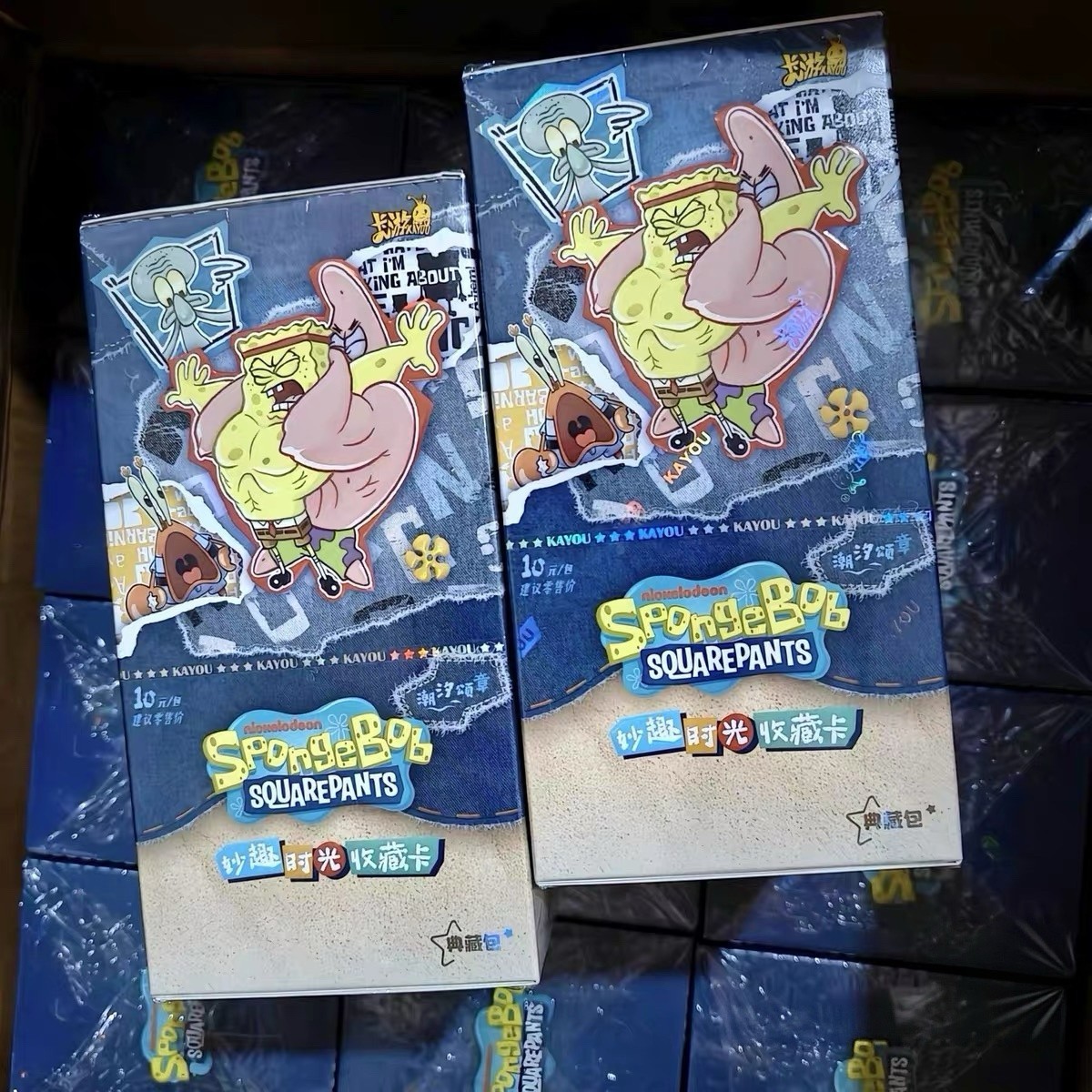 In Stock Kayou SpongeBob SquarePants Collection Trading Card Sealed Booster Box