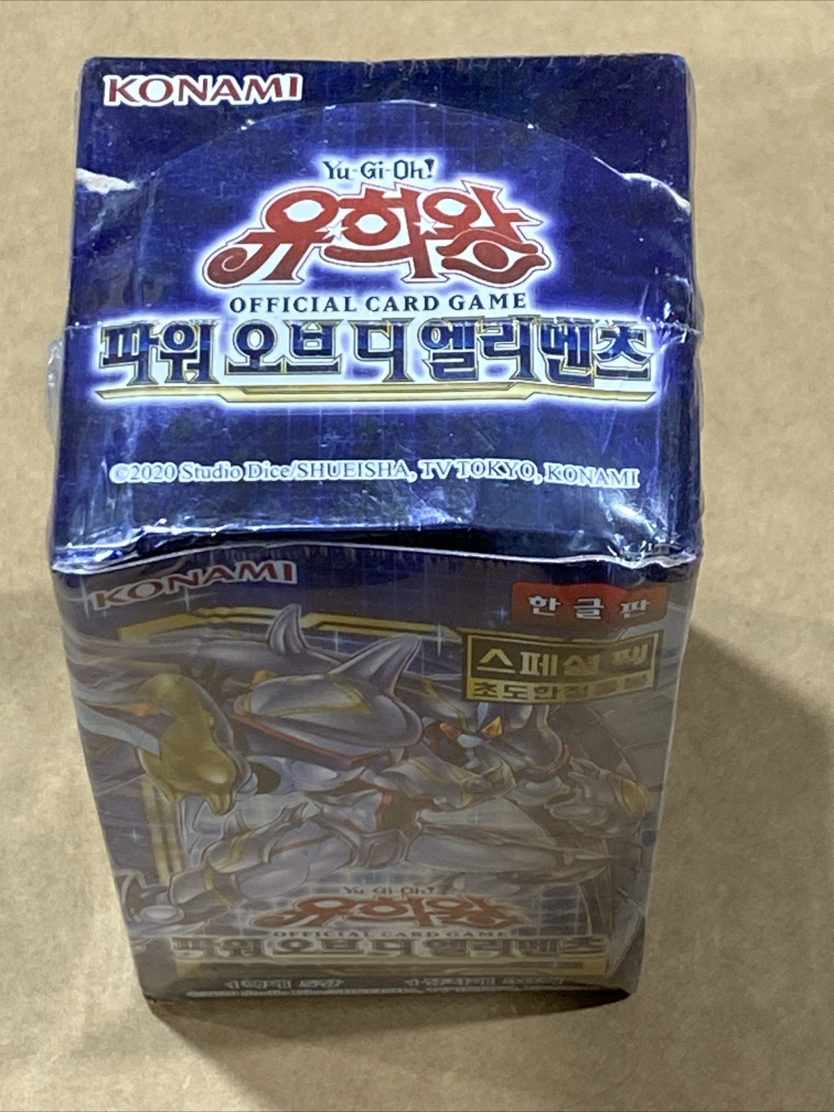 Yu-Gi-Oh Booster Power of the Elements YUGIOH Korean Initial Special BOX New