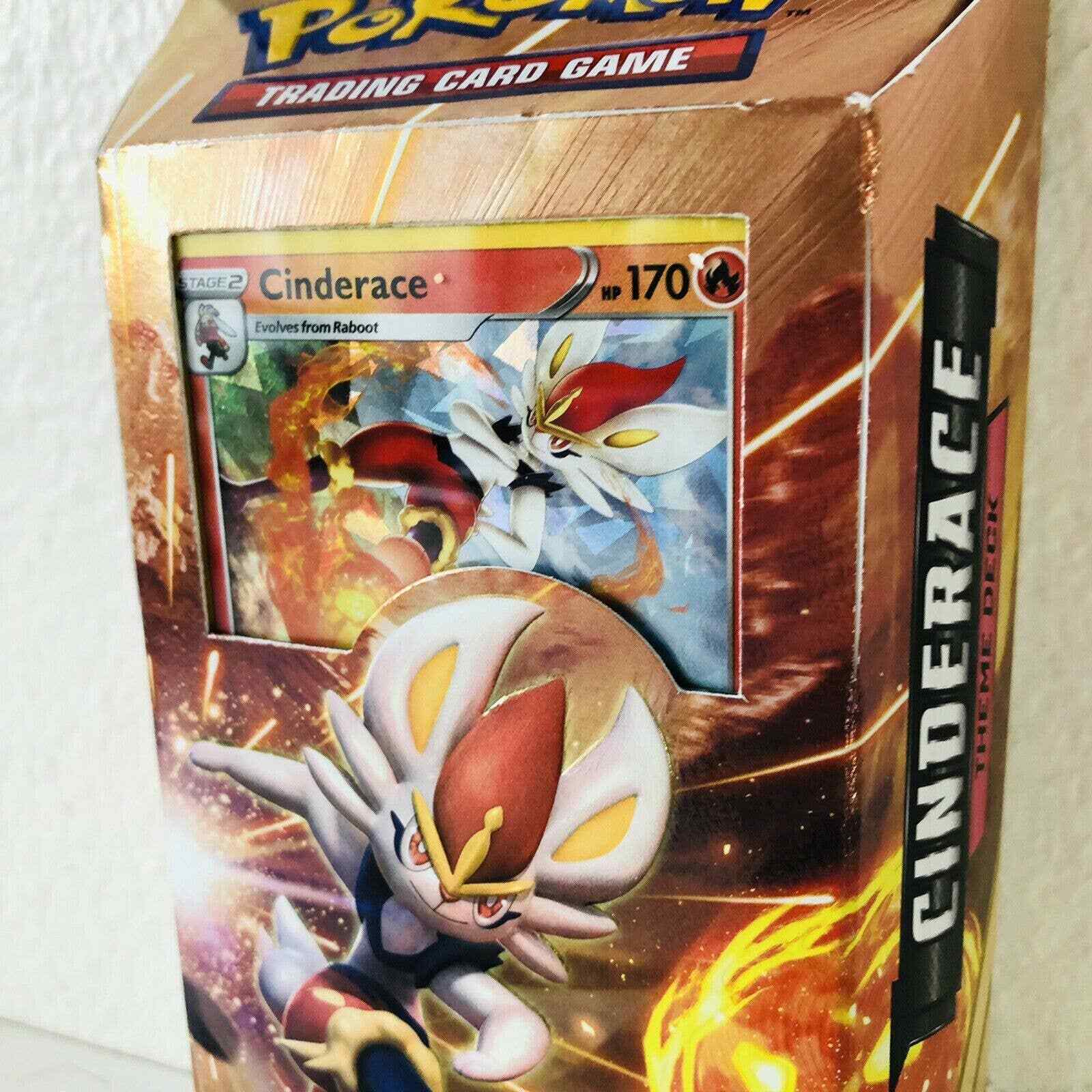 Pokemon Sword and Shield Theme Deck Featuring Cinderace Factory Sealed NEW!