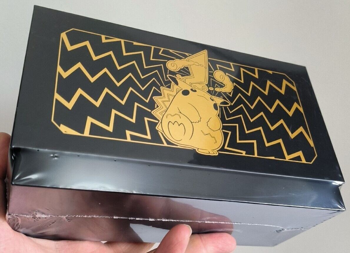 Sparkling Energy ETB(Pikachu) Pokemon Sealed Chinese Gift Box CS4.1C Black Gold