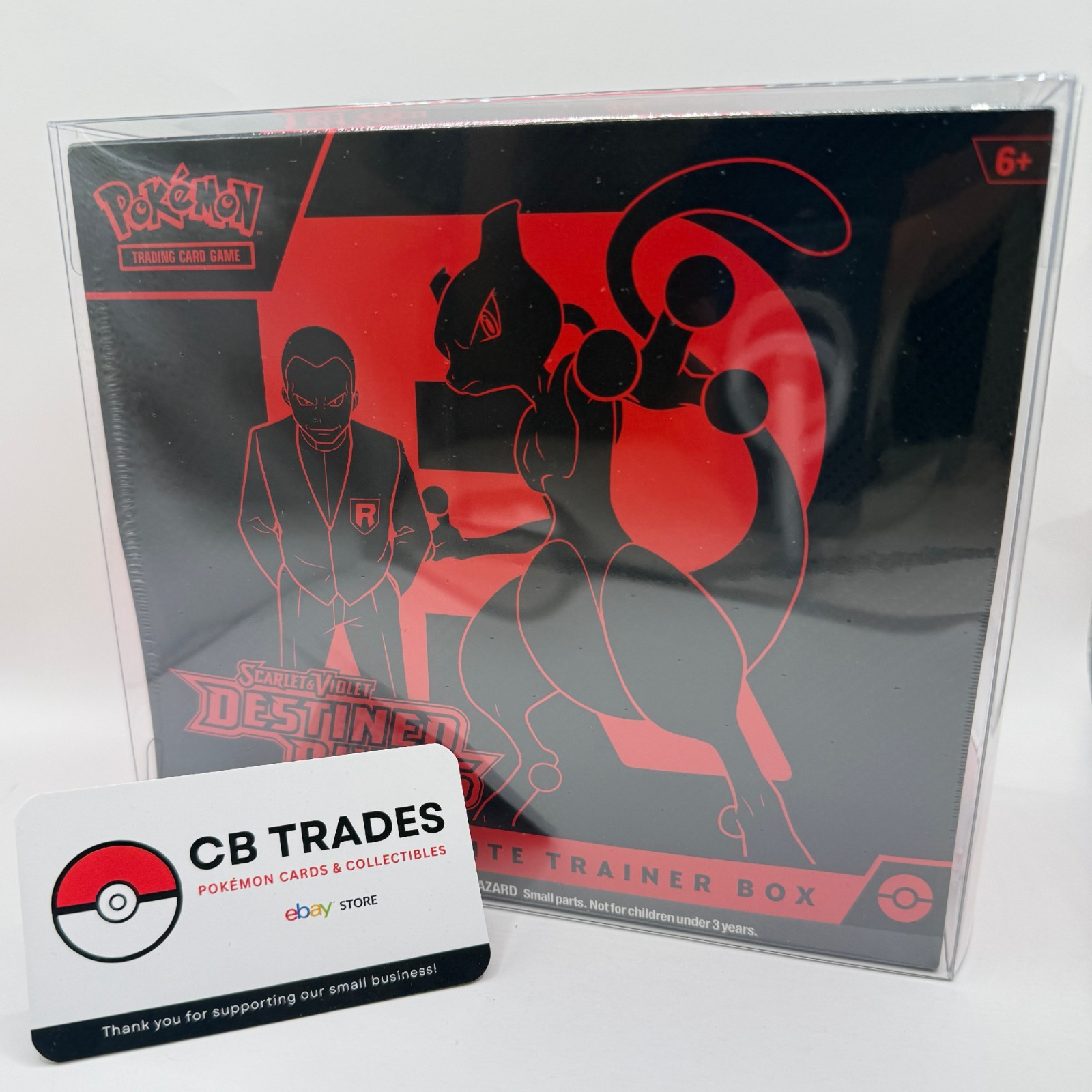 Pokémon TCG Scarlet & Violet Destined Rivals Trainer Box ETB – Factory Sealed