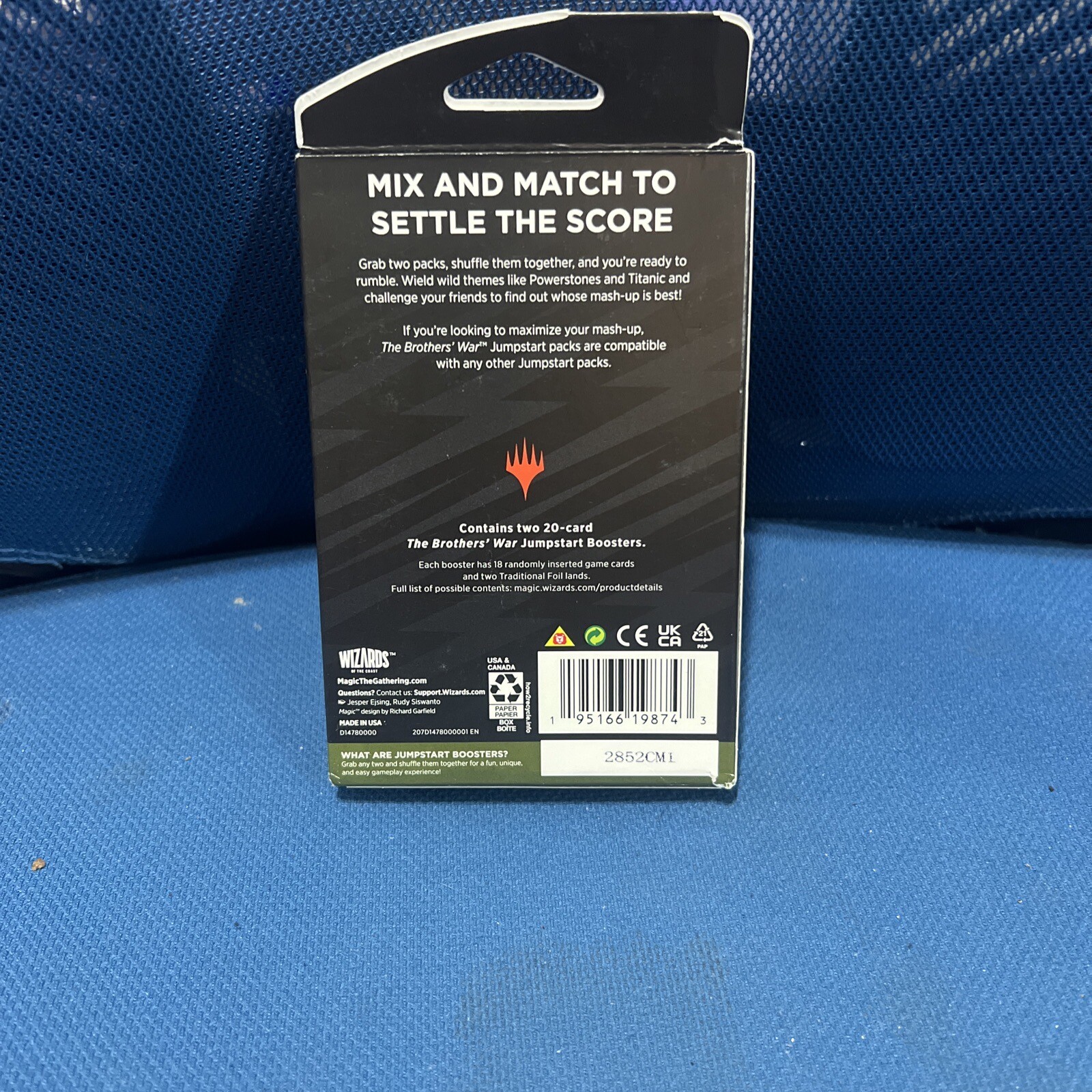 Wizards of the Coast -MTG: The Brothers War Jumpstart Booster Box Factory Seal🔥