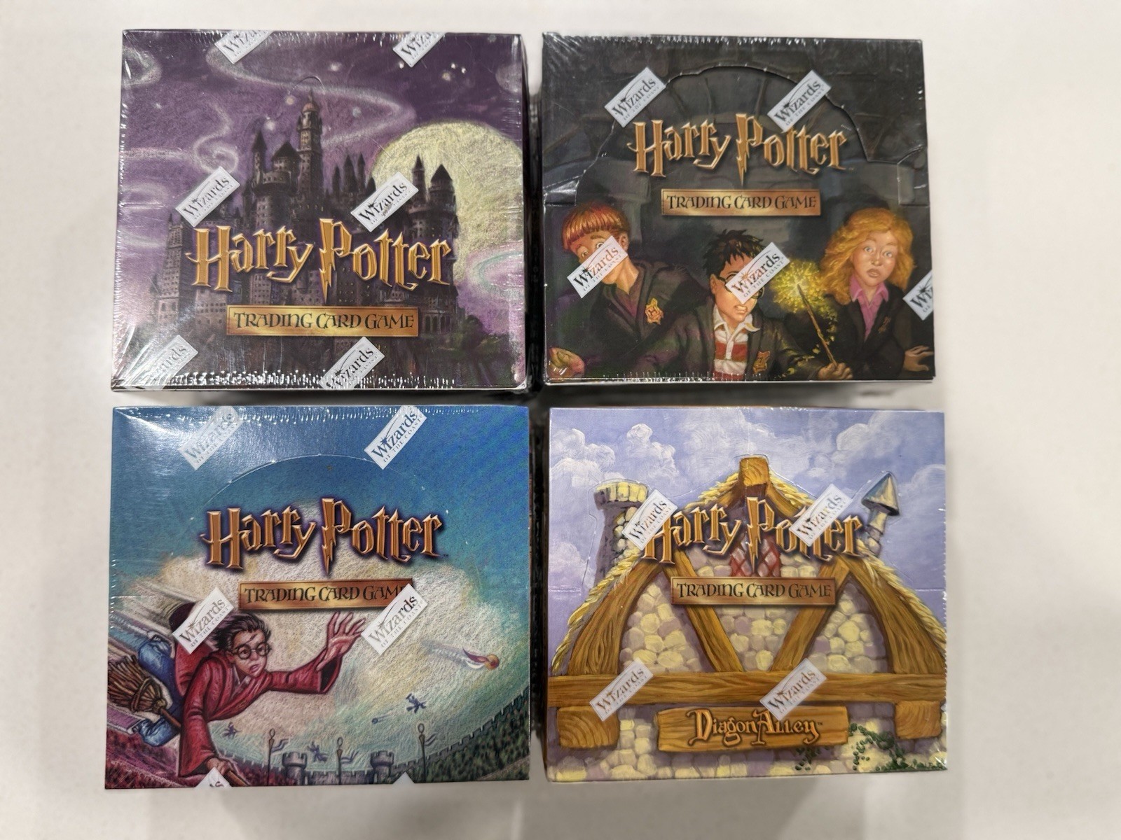 Harry Potter Tcg Wizards Of The Coast Booster Box Set Sealed Base Set English