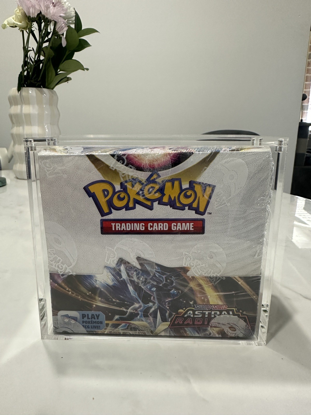 Pokémon Sword & Shield Astral Radiance Booster Box – w/acrylic case
