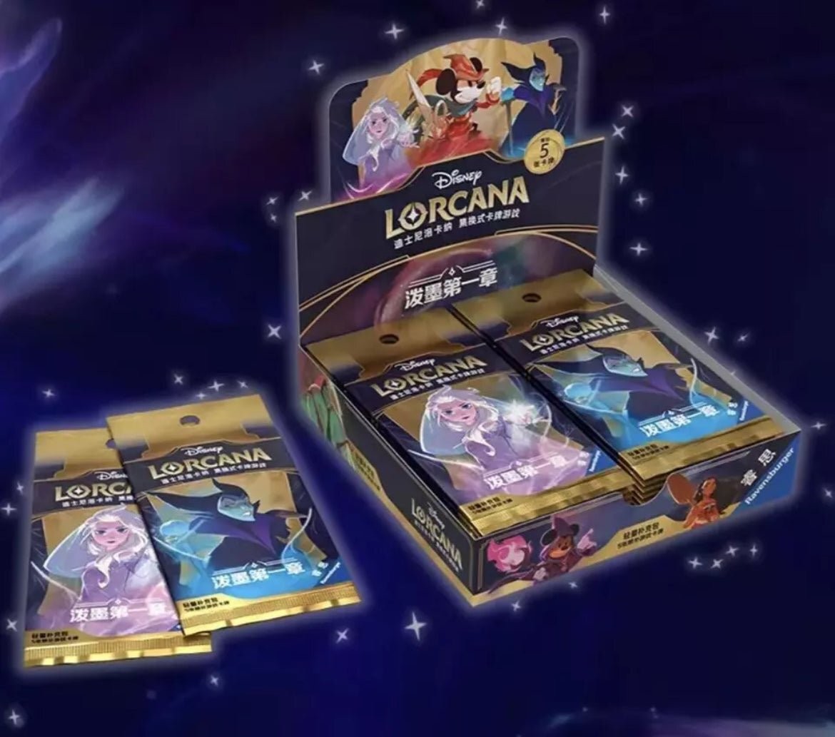Disney Lorcana TCG: The First Chapter Slim Booster Box (Chinese)