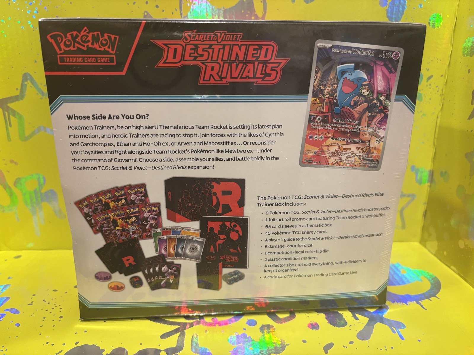 Pokemon TCG Scarlet & Violet Destined Rivals Elite Trainer Box ETB New Sealed