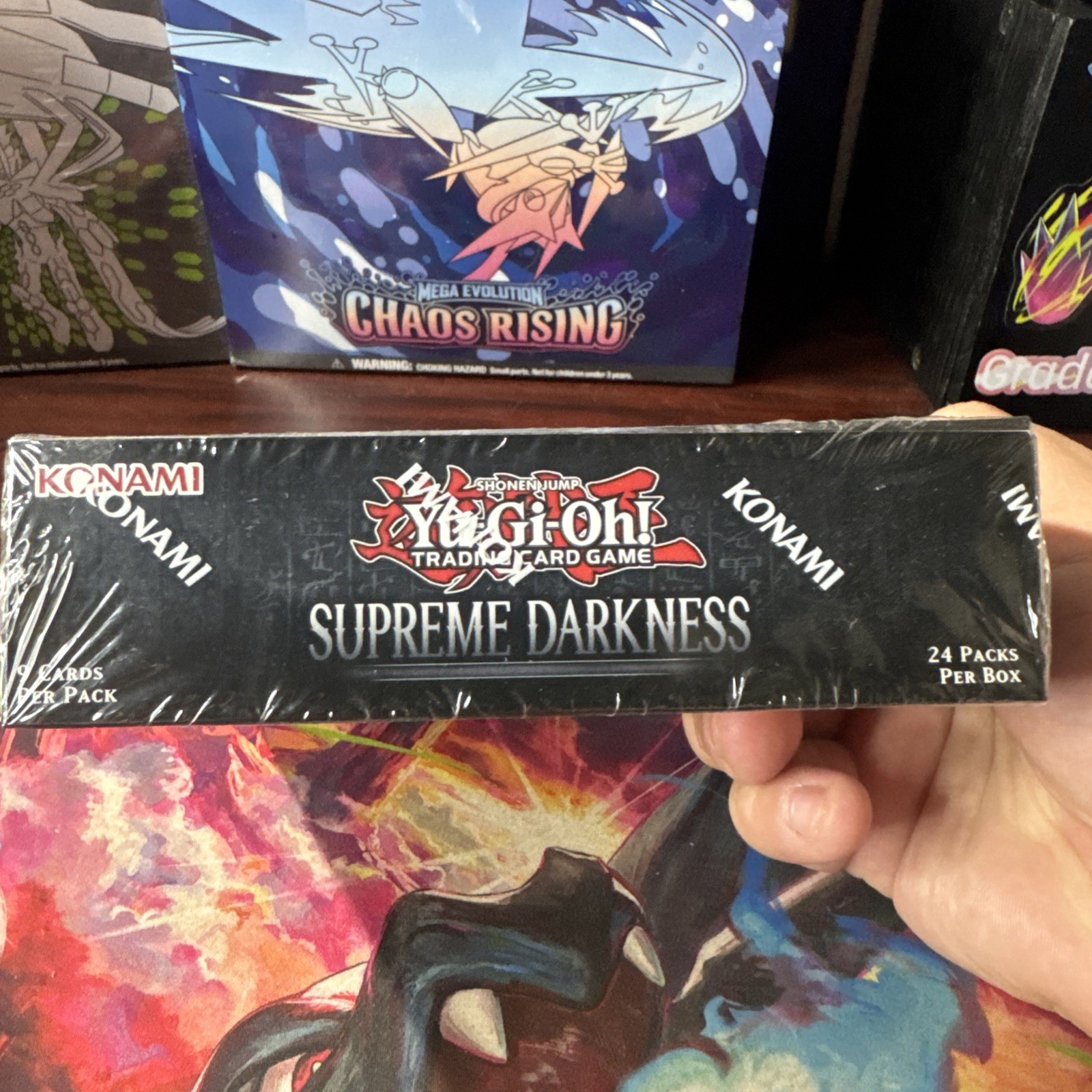 Yugioh Supreme Darkness Booster Box 1st Edition Factory Sealed