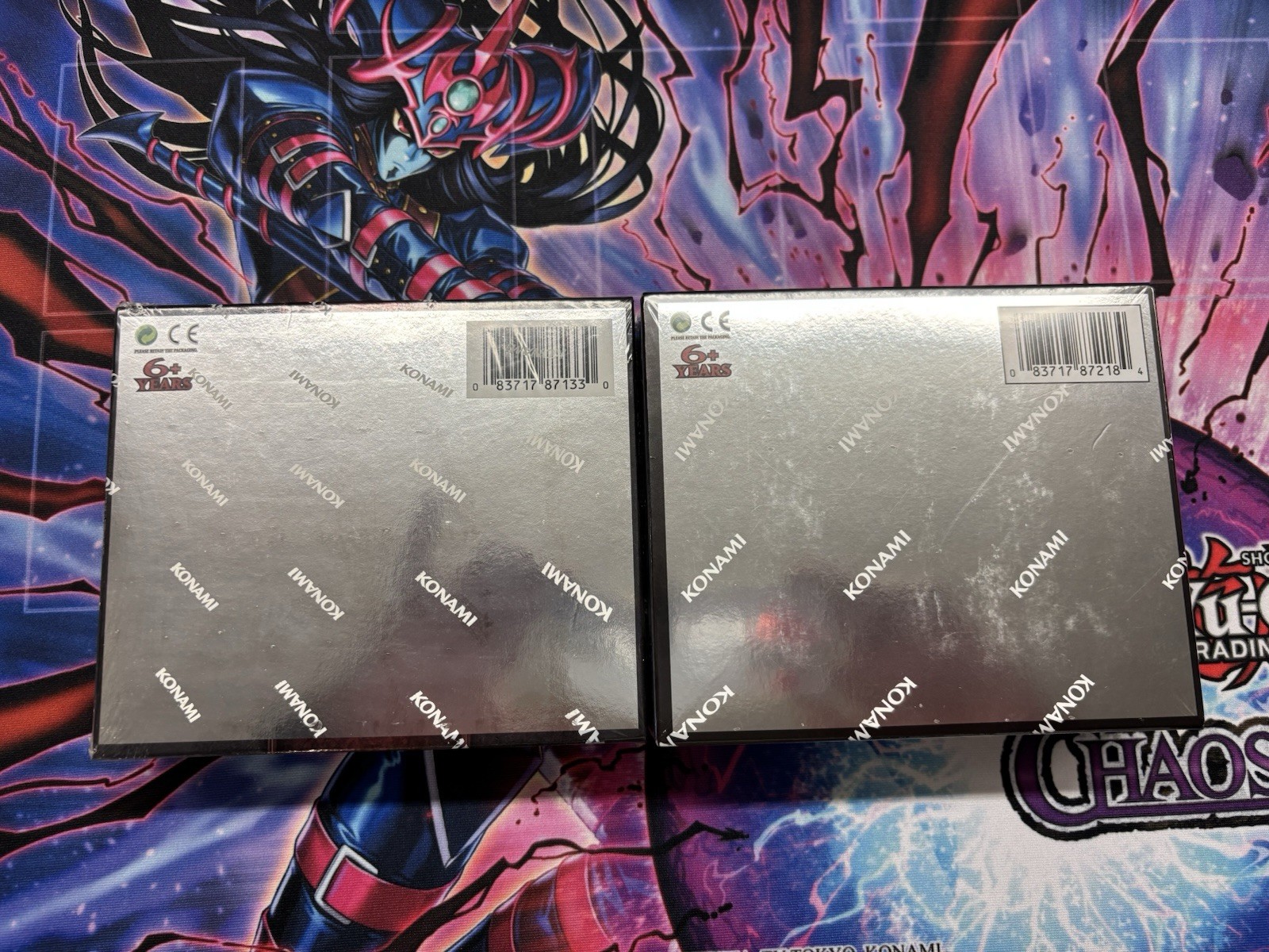 YUGIOH 2 BOOSTER BOX LOT RARITY V COLLECTION CHAOS ORIGINS 1ST ED ENGLISH FS !!