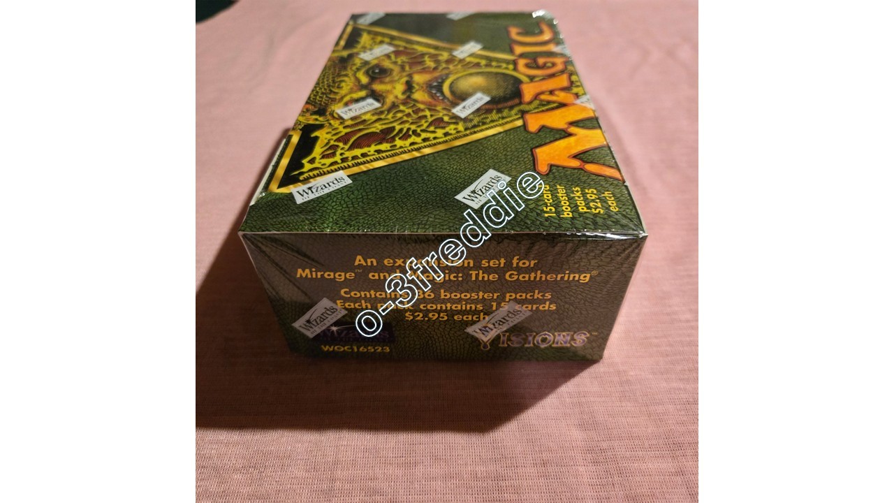 Magic the Gathering 1996 Visions English Booster Box Sealed/New MTG