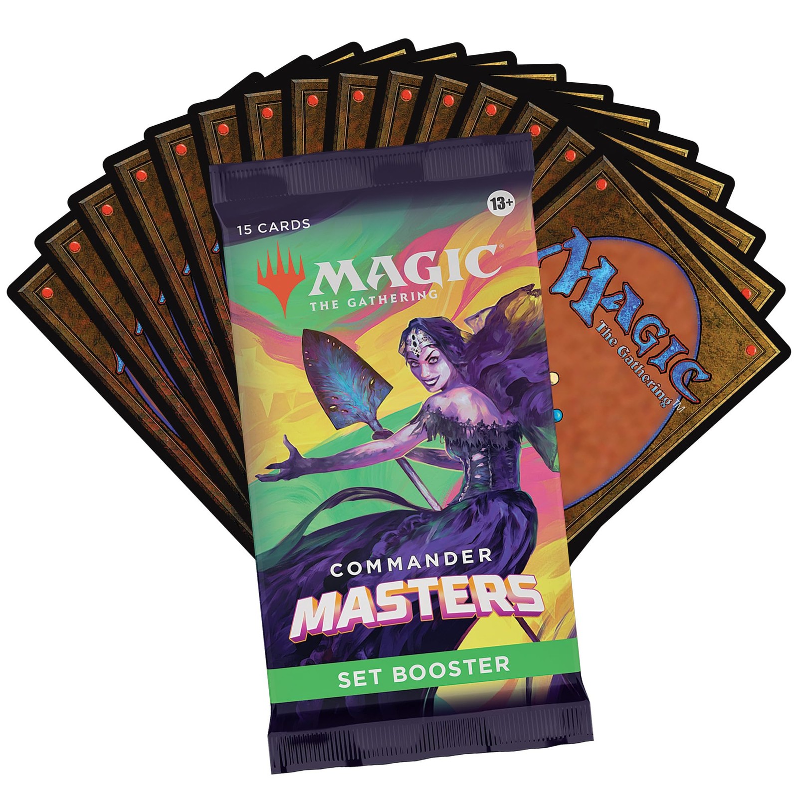 Set Booster Box Commander Masters 24 Packs 360 Magic Cards