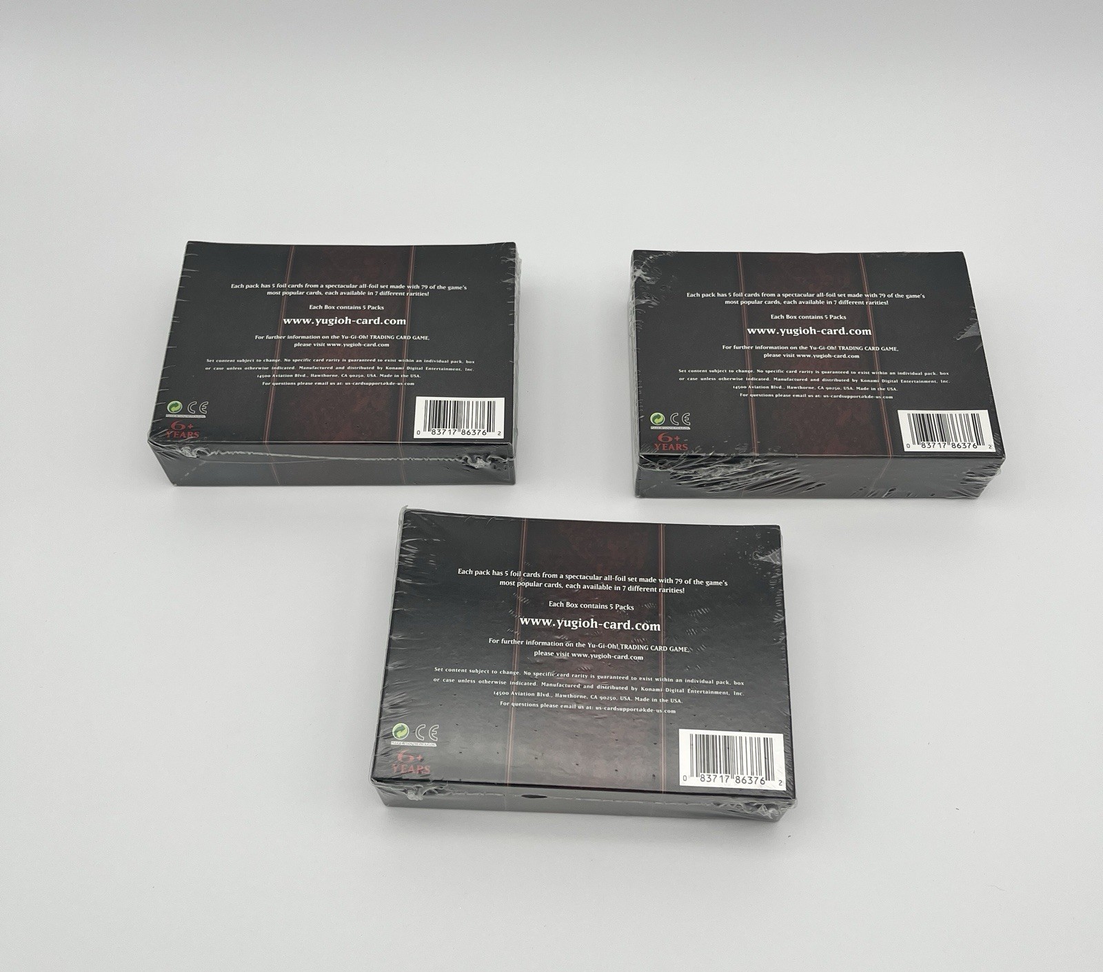 YuGiOh 25th Anniversary Rarity Collection Mini Booster Box – Lot Of 3 – Sealed