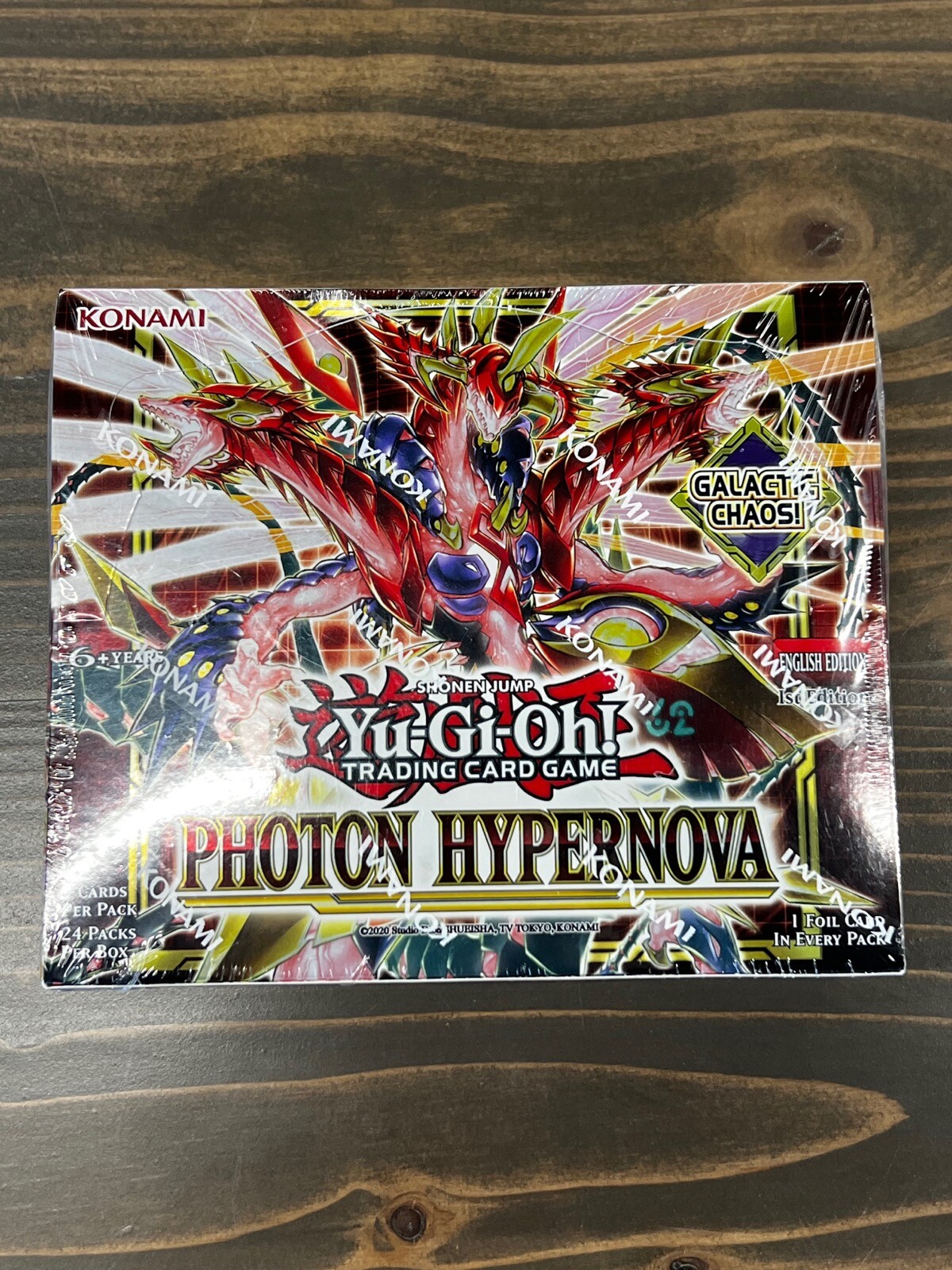Yugioh Photon Hypernova Booster Box 1st Edition Brand New Factory Sealed!