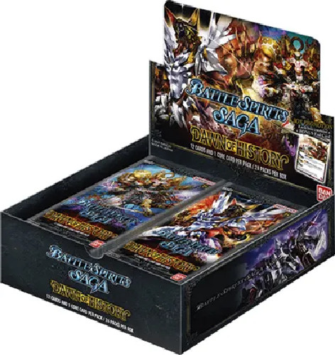 Bandai BSS01 Battle Spirits Saga Dawn of History TCG Booster Box – 288 Cards