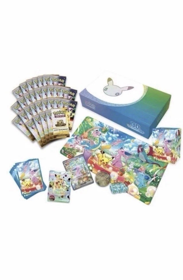 Pokémon TCG: 30th Anniversary Celebrations Preorder UPC ultra premium Presale