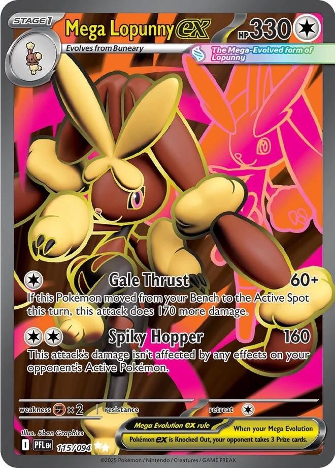 Pokemon Mega Evolution Phantasmal Flames Checklane Blister Pack