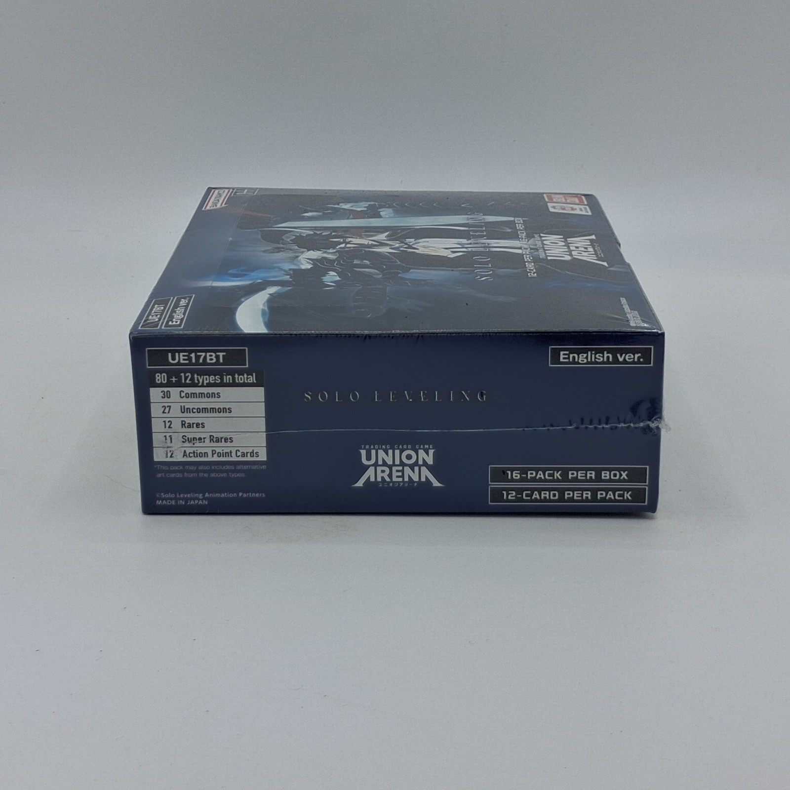 Bandai Namco Union Arena Solo Leveling UE17BT English Booster Box 1st Edition