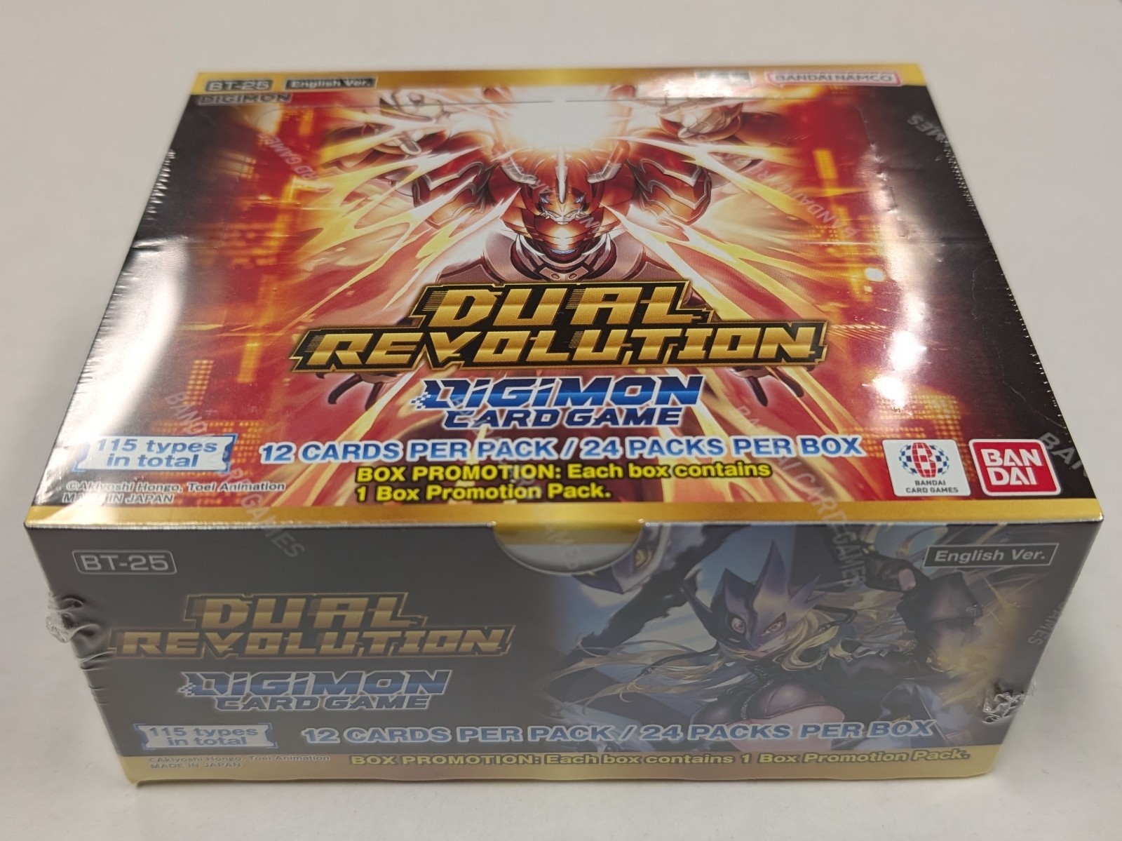 DIGIMON TCG: Dual Revolution Booster Box BT-25 English Ver. IN-HAND Ships NOW
