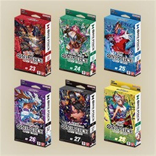 *Sealed Starter Deck Set of 6 ST 23-28* One Piece -Kid Icarus-