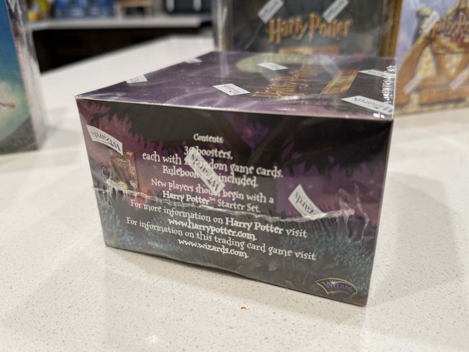 Harry Potter Tcg Wizards Of The Coast Booster Box Set Sealed Base Set English