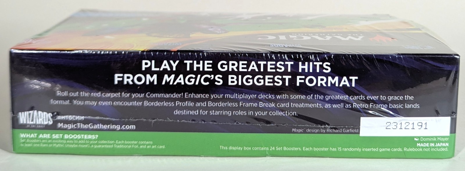 MTG CMM – Commander Masters Set Booster Box | Display | Magic the Gathering