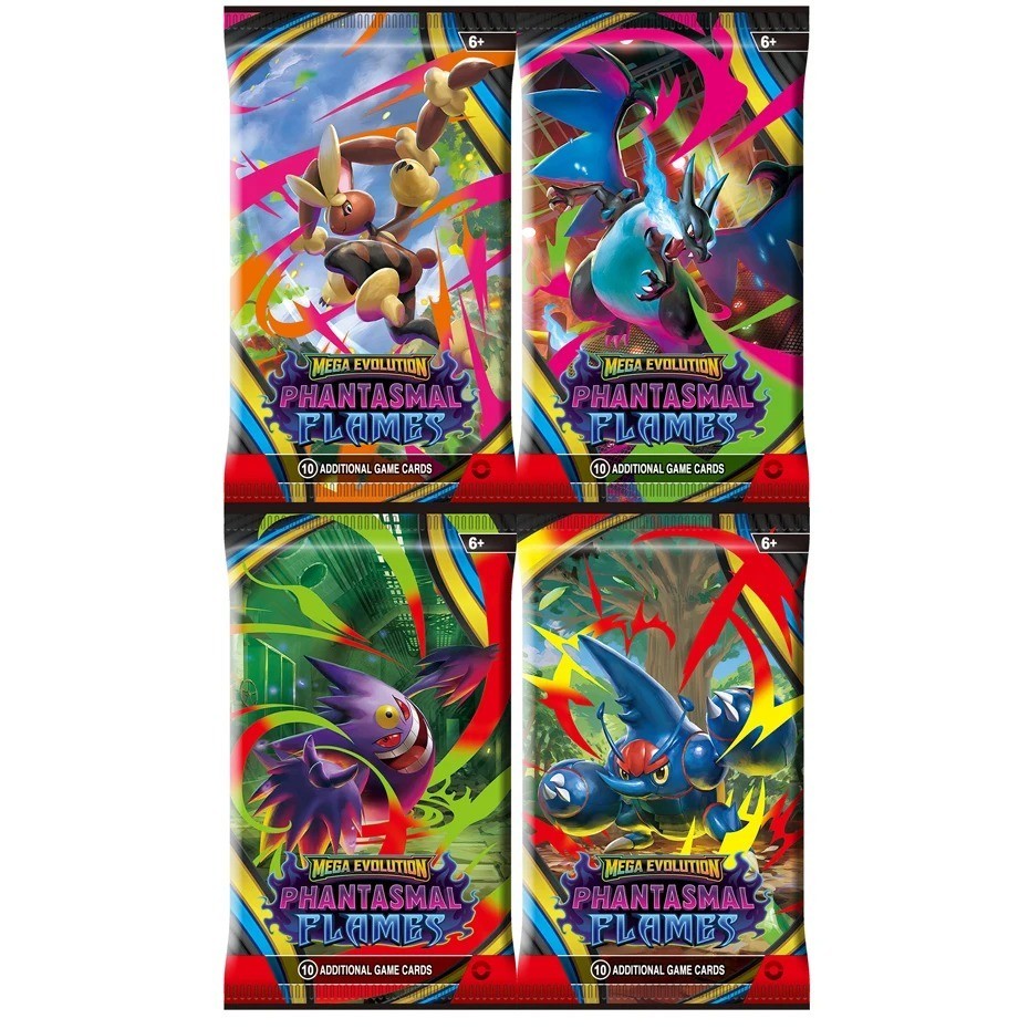 Pokémon TCG Mega Evolution Phantasmal Flames Booster Box ME02