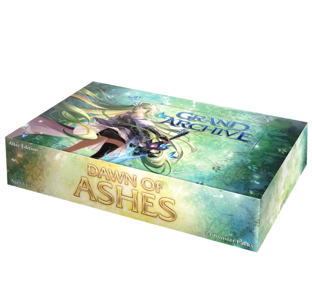 Grand Archive TCG Dawn of Ashes Booster Box Alter Display Factory Sealed New