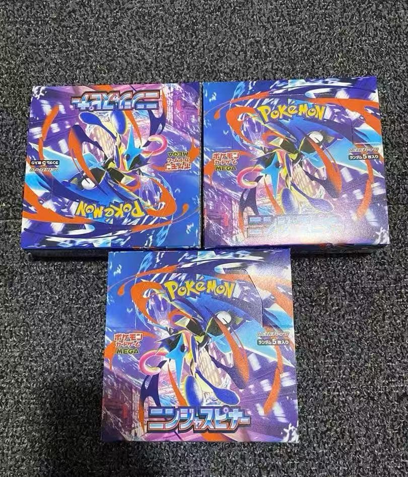 Pokemon MEGA Expansion Ninja Spinner M4 Pack Japanese Pokemon Cards Sealed
