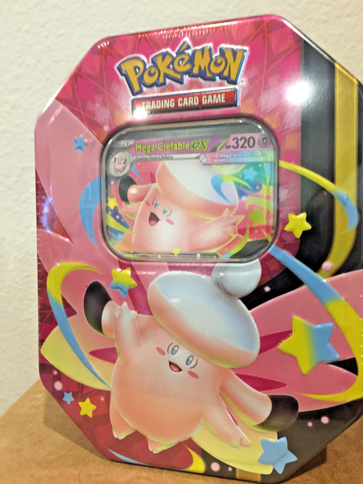 Pokémon TCG: Mega Moonlit Tin Mega Clefable ex / Mega Gengar ex Sealed 2026