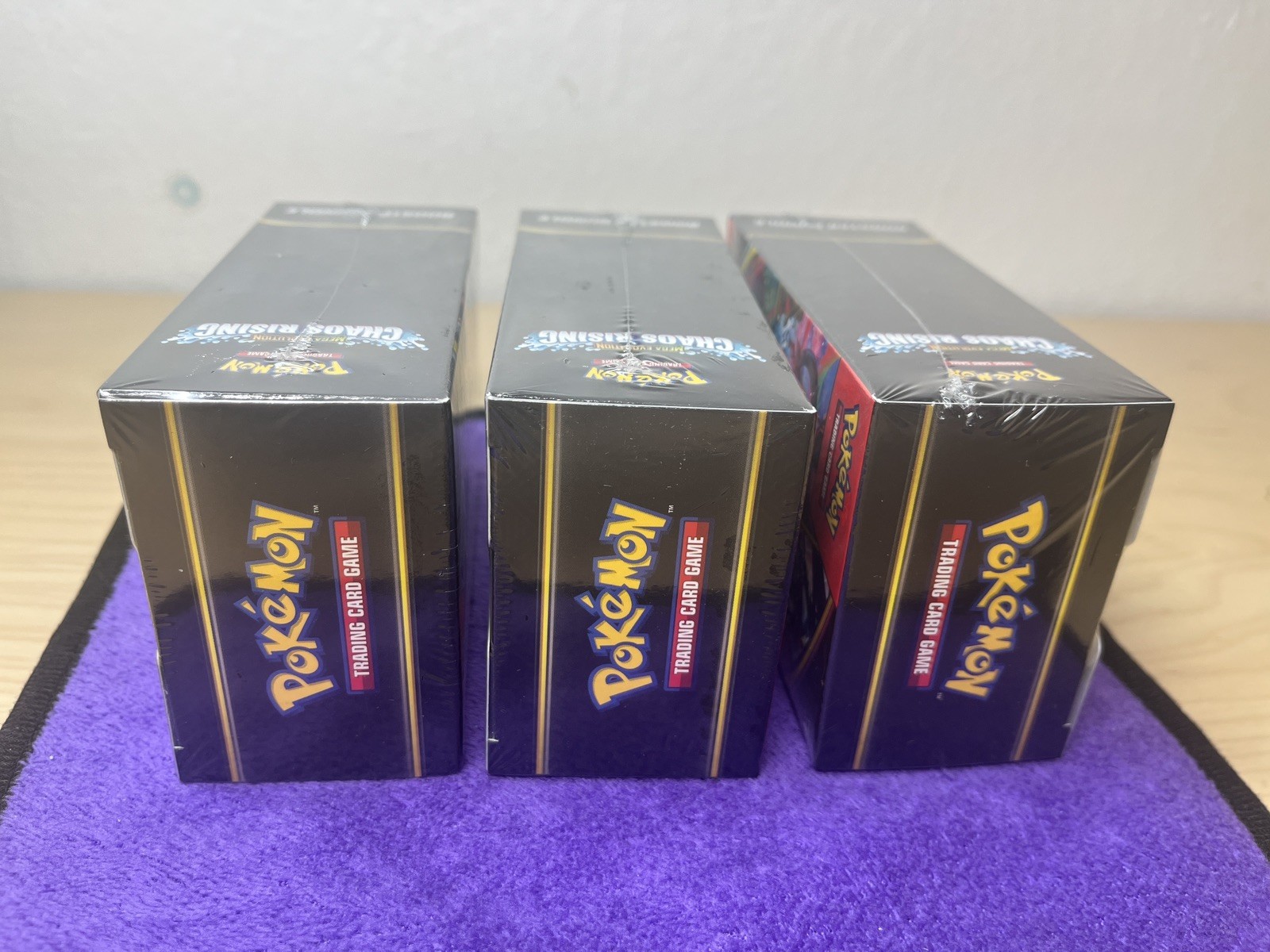Lot of 3 Chaos Rising Booster Bundles SEALED NEW