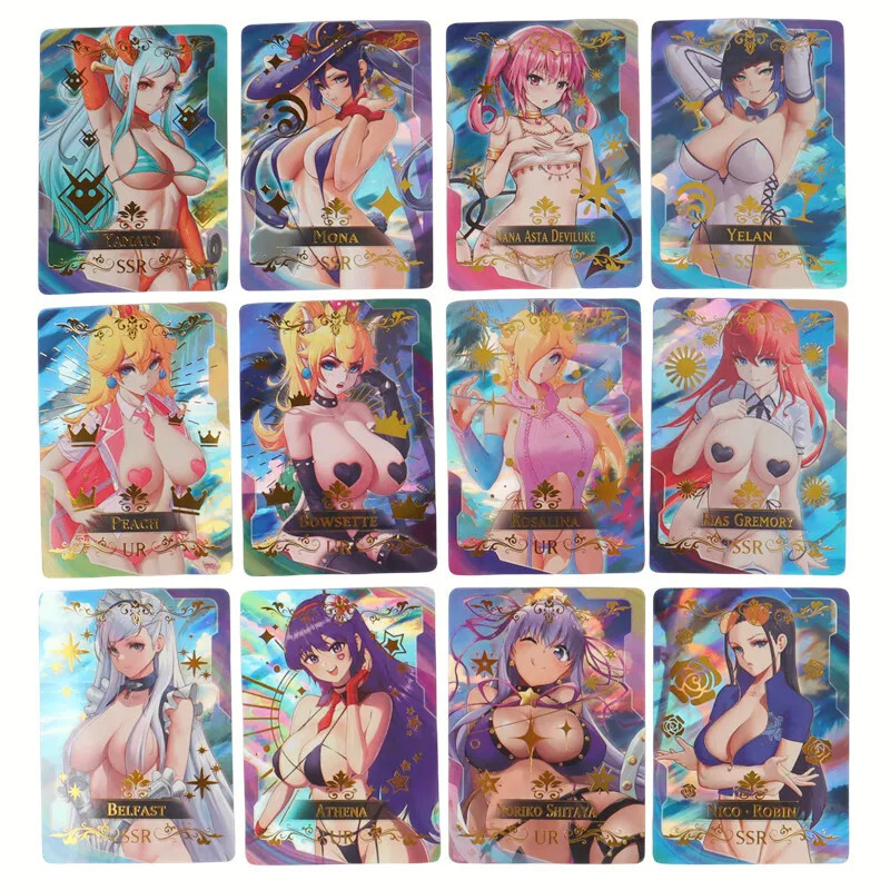 Goddess Girl 55 Trading Card HOLO Anime Waifu Booster Box TCG Factory Sealed NEW