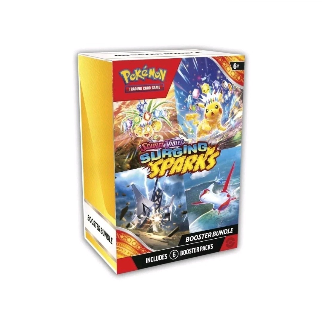 Pokemon TCG Scarlet & Violet Surging Sparks Booster Bundle Box Factory Sealed