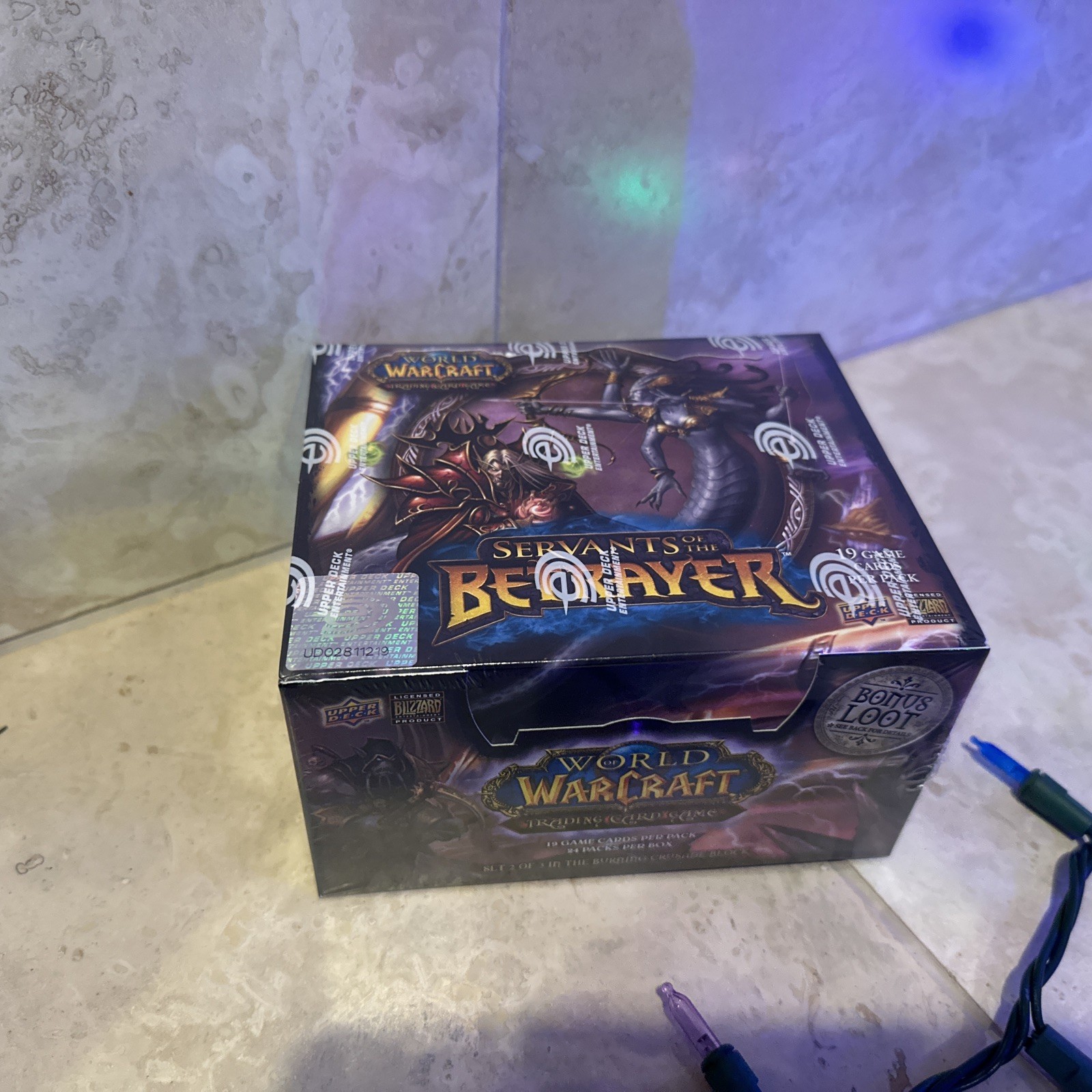 World of Warcraft Servants of the Betrayer FACTORY SEALED Booster Box 2008 MINT