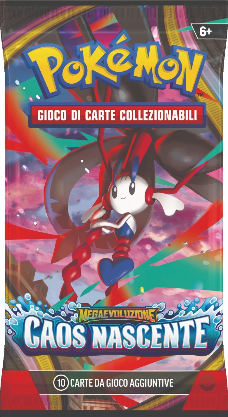 POKEMON Mega Evolution NASCENT CHAOS ME04 Case Sealed in ITALIAN