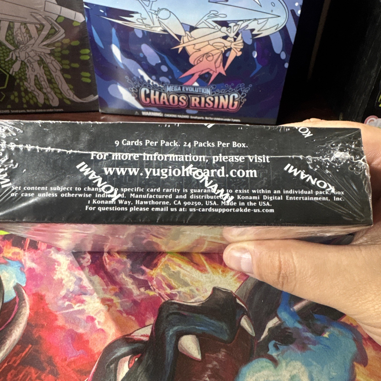 Yugioh Supreme Darkness Booster Box 1st Edition Factory Sealed