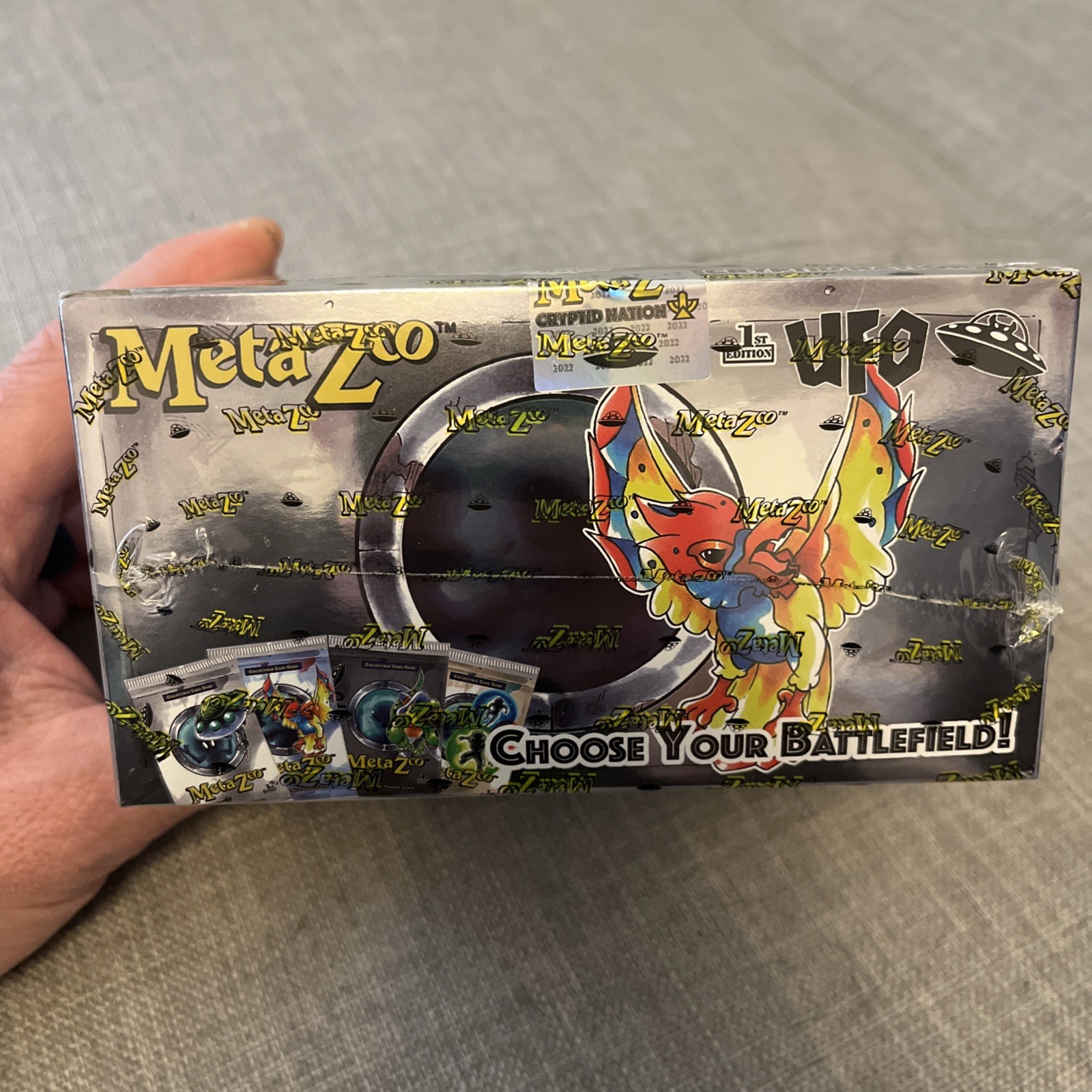 MetaZoo TCG – UFO 1st Edition Booster Box x5