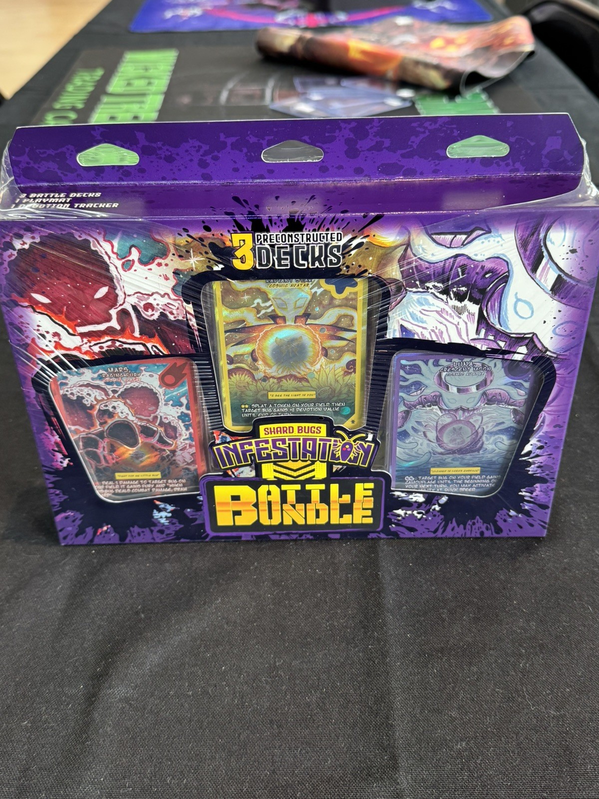 Shard Bugs TCG: Set 3 Infestation Battle Bundle – Factory Sealed 3 Decks